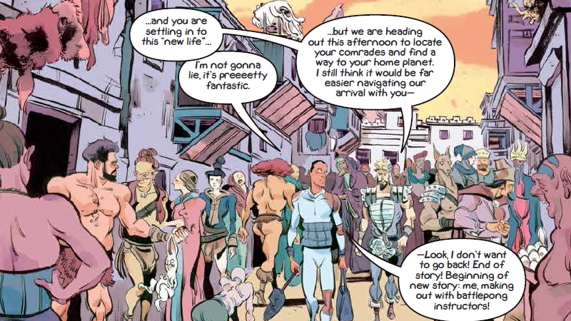 Illustration for article titled Chip Zdarsky Dishes on the Action Figure Fantasies of His Wonderfully Bizarre Comic Kaptara